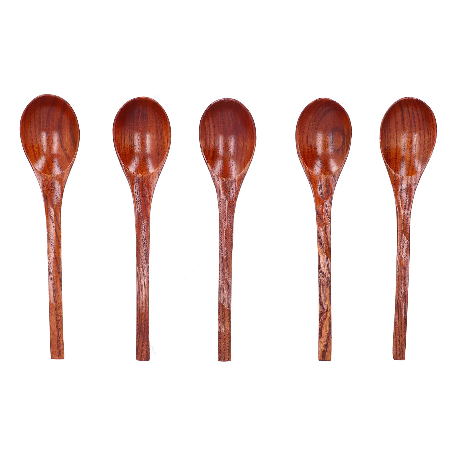 5pcs Wooden Spoon Non Slip Slow Heat Conduction Table Spoon with Long Handle for Cooking Stirring Hot Soup
5pcs Wooden Spoon Non Slip Slow Heat Conduction Table Spoon with Long Handle for Cooking Stirring Hot Soup