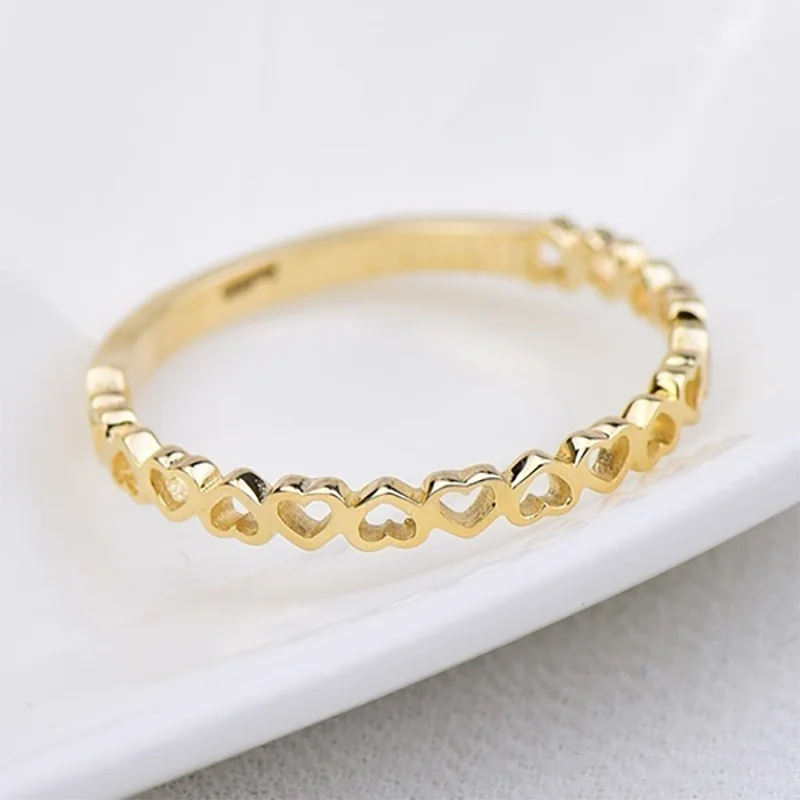 MFY Simple Ladies Women's Ring Hollow Heart Love Shaped Female Metal Ring for Women Party Jewelry Accessories Size 5-11
MFY Simple Ladies Women's Ring Hollow Heart Love Shaped Female Metal Ring for Women Party Jewelry Accessories Size 5-11