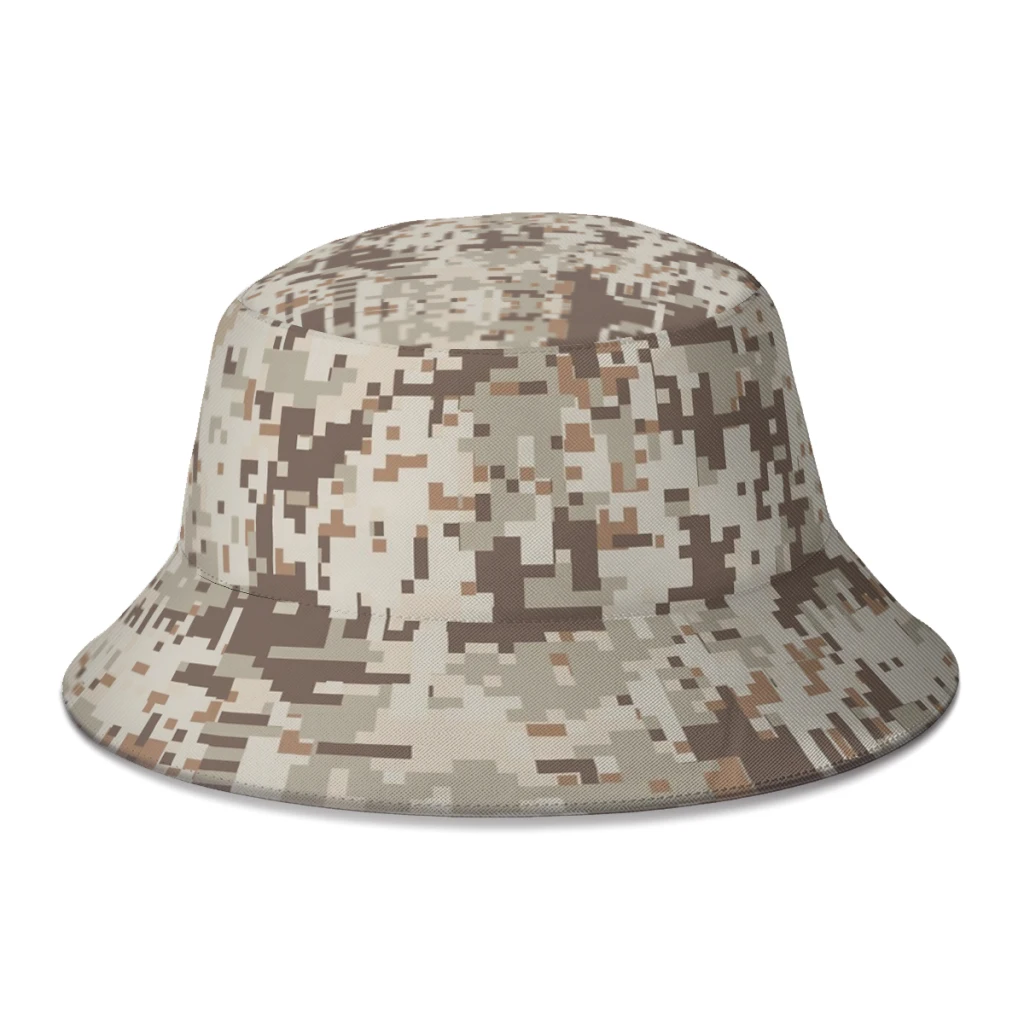 Summer Unisex Hip Hop Bucket Hat Desert Digital Camouflage Women Men Fishing Fisherman Hat Autumn Beach Sun Hat for Bob
Summer Unisex Hip Hop Bucket Hat Desert Digital Camouflage Women Men Fishing Fisherman Hat Autumn Beach Sun Hat for Bob