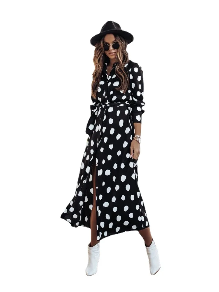 Elegant Ladies maxi Dress Flower Spring/Summer 2022 Long Sleeve Lace Up Shirt Dress S-XXL
Elegant Ladies maxi Dress Flower Spring/Summer 2022 Long Sleeve Lace Up Shirt Dress S-XXL