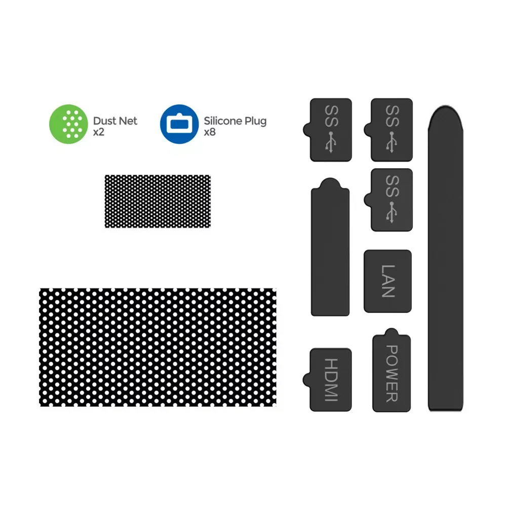 Best price For Xbox Series X/S Console Dustproof Suit Silicone Dust Plug Pack Protector Dust Proof Mesh Filter Jack Cover Stoppe
Best price For Xbox Series X/S Console Dustproof Suit Silicone Dust Plug Pack Protector Dust Proof Mesh Filter Jack Cover Stoppe