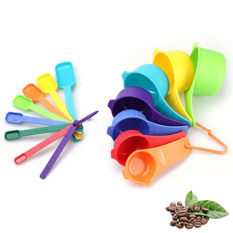 Measuring Spoon Color Plastic 15-piece /set Scale Measuring Spoon Set Baking Tea Coffee Kitchen Tool Set Coffee Spoon
Measuring Spoon Color Plastic 15-piece /set Scale Measuring Spoon Set Baking Tea Coffee Kitchen Tool Set Coffee Spoon