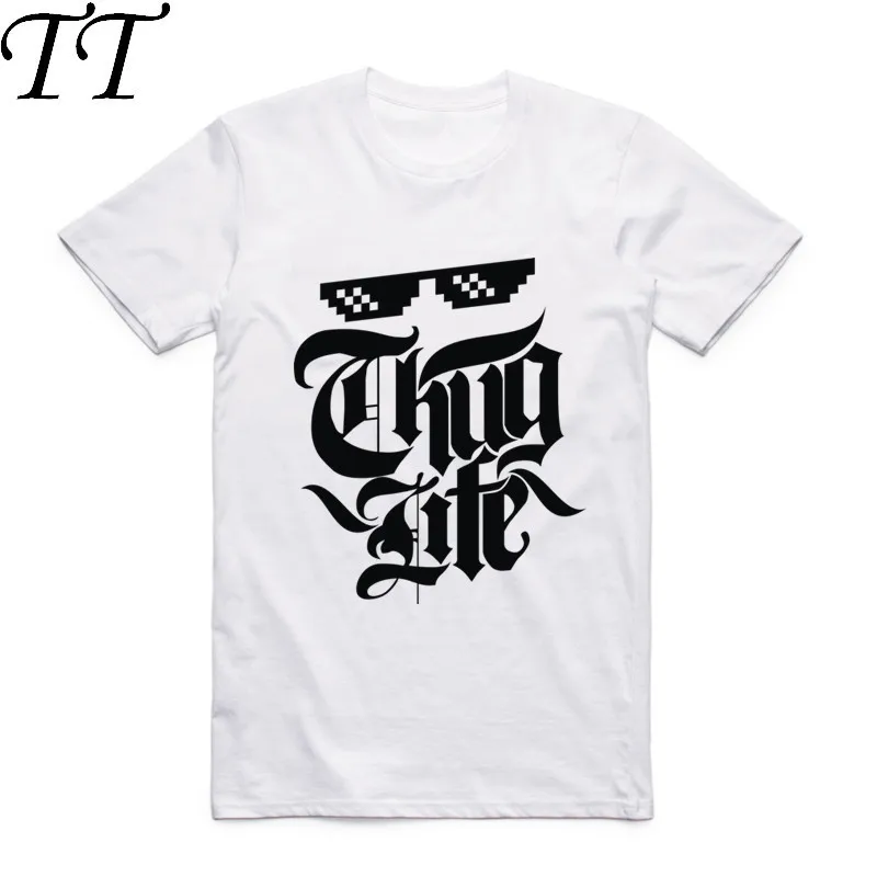 Fashion Men Thug Life T-shirt Short Sleeve O-Neck Summer Tupac 2pac Hip Hop Rap Hipster Streetwear Cool Top Tee Funny T Shirt
Fashion Men Thug Life T-shirt Short Sleeve O-Neck Summer Tupac 2pac Hip Hop Rap Hipster Streetwear Cool Top Tee Funny T Shirt
