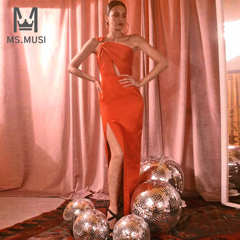 Новинка 2023, модное женское сексуальное красное платье MSMUSI на одно плечо, с вырезами, без рукавов, облегающее вечернее Клубное платье с разрезом, длинное платье, платье
Новинка 2023, модное женское сексуальное красное платье MSMUSI на одно плечо, с вырезами, без рукавов, облегающее вечернее Клубное платье с разрезом, длинное платье, платье