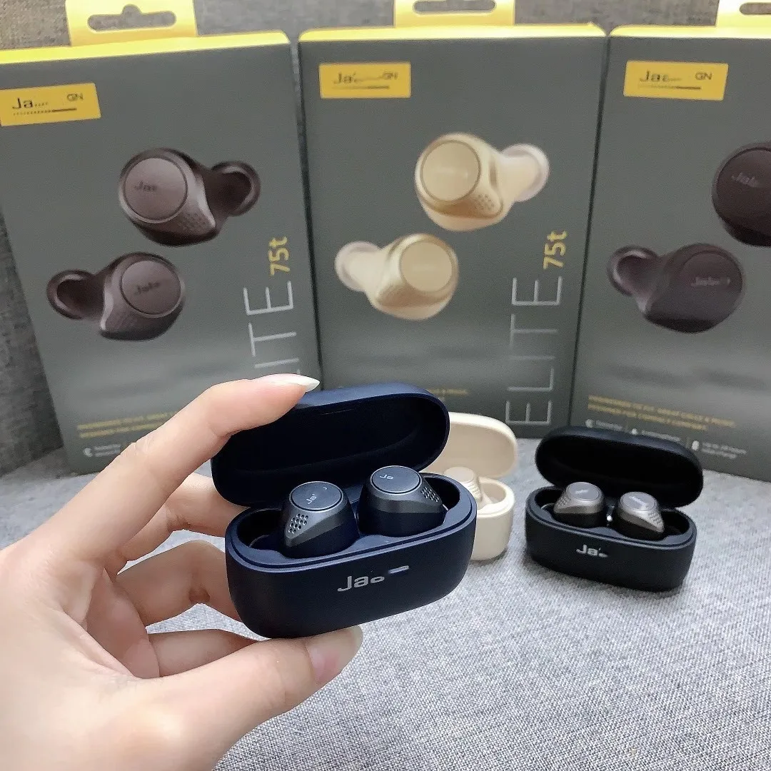 Jabra Elite 75t TWS Wireless Headphones Bluetooth 5.0 Earphone Stereo In-Ear Earphones Waterproof Sport Earbuds With Mic
Jabra Elite 75t TWS Wireless Headphones Bluetooth 5.0 Earphone Stereo In-Ear Earphones Waterproof Sport Earbuds With Mic