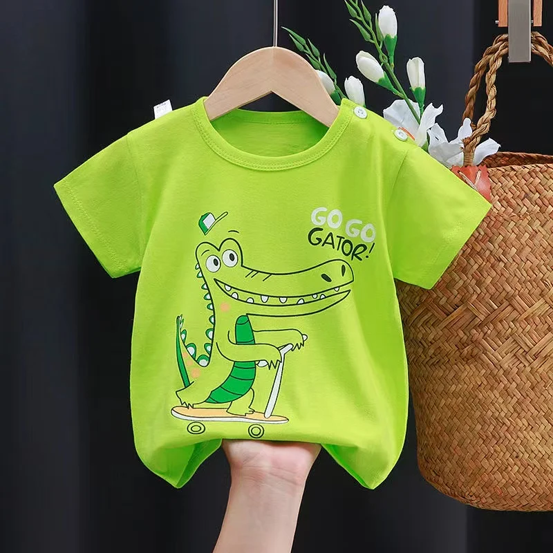 The new children's T-shirt in 2022, With Comfortable fabrics and Diversified Styles, is Suitable for Children from 2 to 10 years
The new children's T-shirt in 2022, With Comfortable fabrics and Diversified Styles, is Suitable for Children from 2 to 10 years