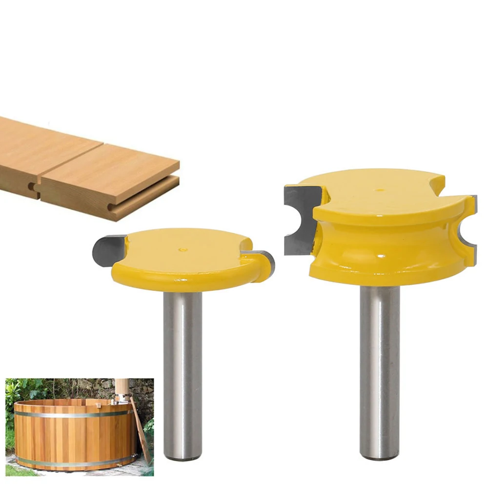 2 PCS Router Bit T-type Arc Milling Cutter with Shank Electric Wood Edge Trimmer Engraver Surface Milling Cutter for Woodworking
2 PCS Router Bit T-type Arc Milling Cutter with Shank Electric Wood Edge Trimmer Engraver Surface Milling Cutter for Woodworking