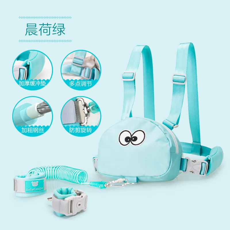 Children's Anti-lost Shoulder Strap Traction Rope Baby Safety Rope Child Anti-lost Bracelet Backpack Anti-lost Rope Harness
Children's Anti-lost Shoulder Strap Traction Rope Baby Safety Rope Child Anti-lost Bracelet Backpack Anti-lost Rope Harness