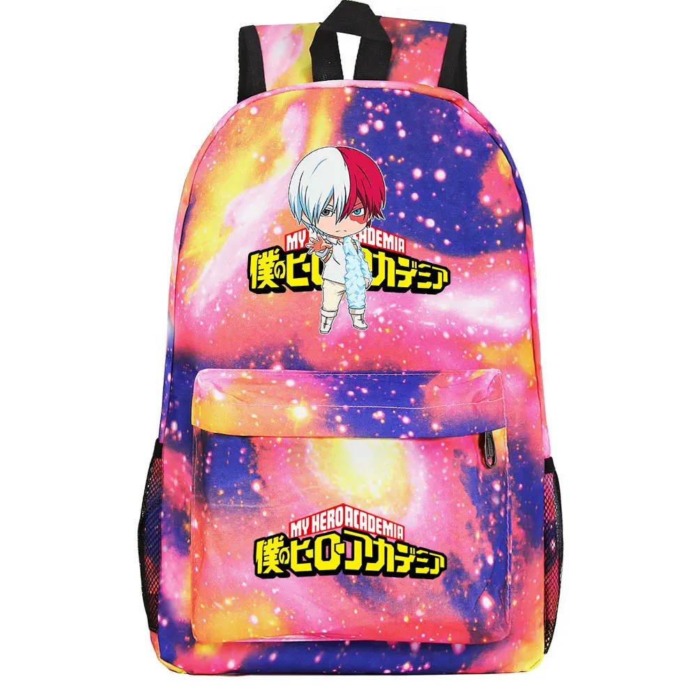 Anime My Hero Academia Canvas knapsack Schoolbag Teenager Starry Sky Packsack Casual Backpack Unisex Student Travel Laptop Bag
Anime My Hero Academia Canvas knapsack Schoolbag Teenager Starry Sky Packsack Casual Backpack Unisex Student Travel Laptop Bag