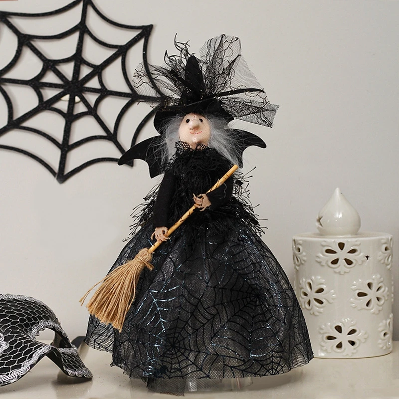 Halloween Witch Doll Decorations Ghost Day Magic Atmosphere Decorations Gifts For Children At Easter Elegant And Mysterious Doll
Halloween Witch Doll Decorations Ghost Day Magic Atmosphere Decorations Gifts For Children At Easter Elegant And Mysterious Doll