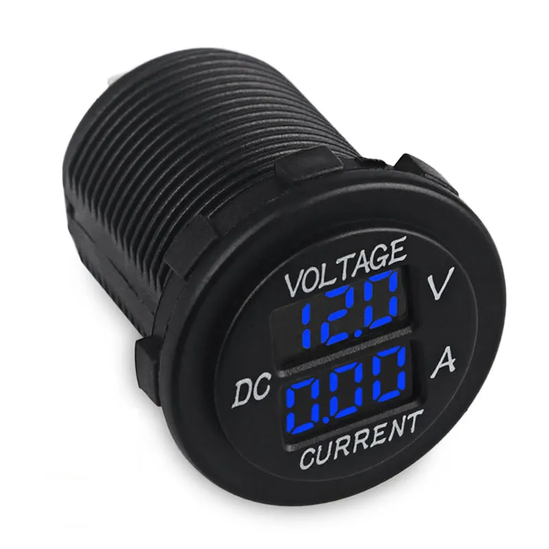 Multimeter Amp Voltage Meter 2-in-1 Current Voltage Meters Motorcycle Truck ATV UTV Car Camper LED Round Panel
Multimeter Amp Voltage Meter 2-in-1 Current Voltage Meters Motorcycle Truck ATV UTV Car Camper LED Round Panel