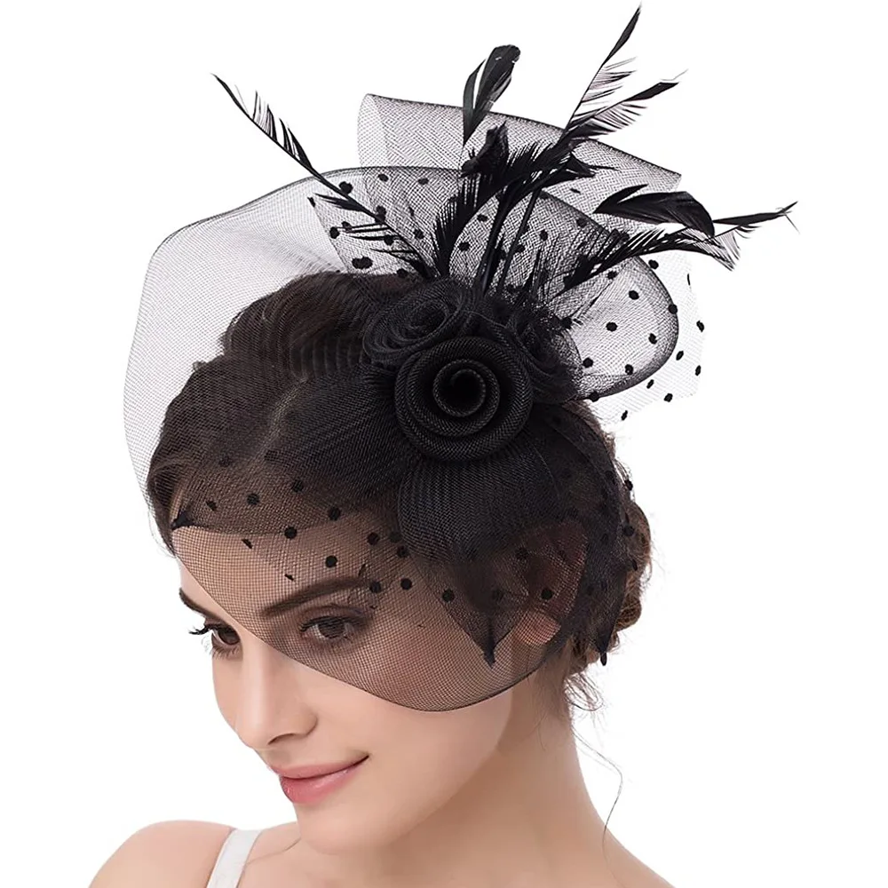 Women Wedding Mesh Fascinator Hat Hair Pin Bride Wedding Headwear Hair Accessories Party Dinner Banquet Hair Accessories
Women Wedding Mesh Fascinator Hat Hair Pin Bride Wedding Headwear Hair Accessories Party Dinner Banquet Hair Accessories