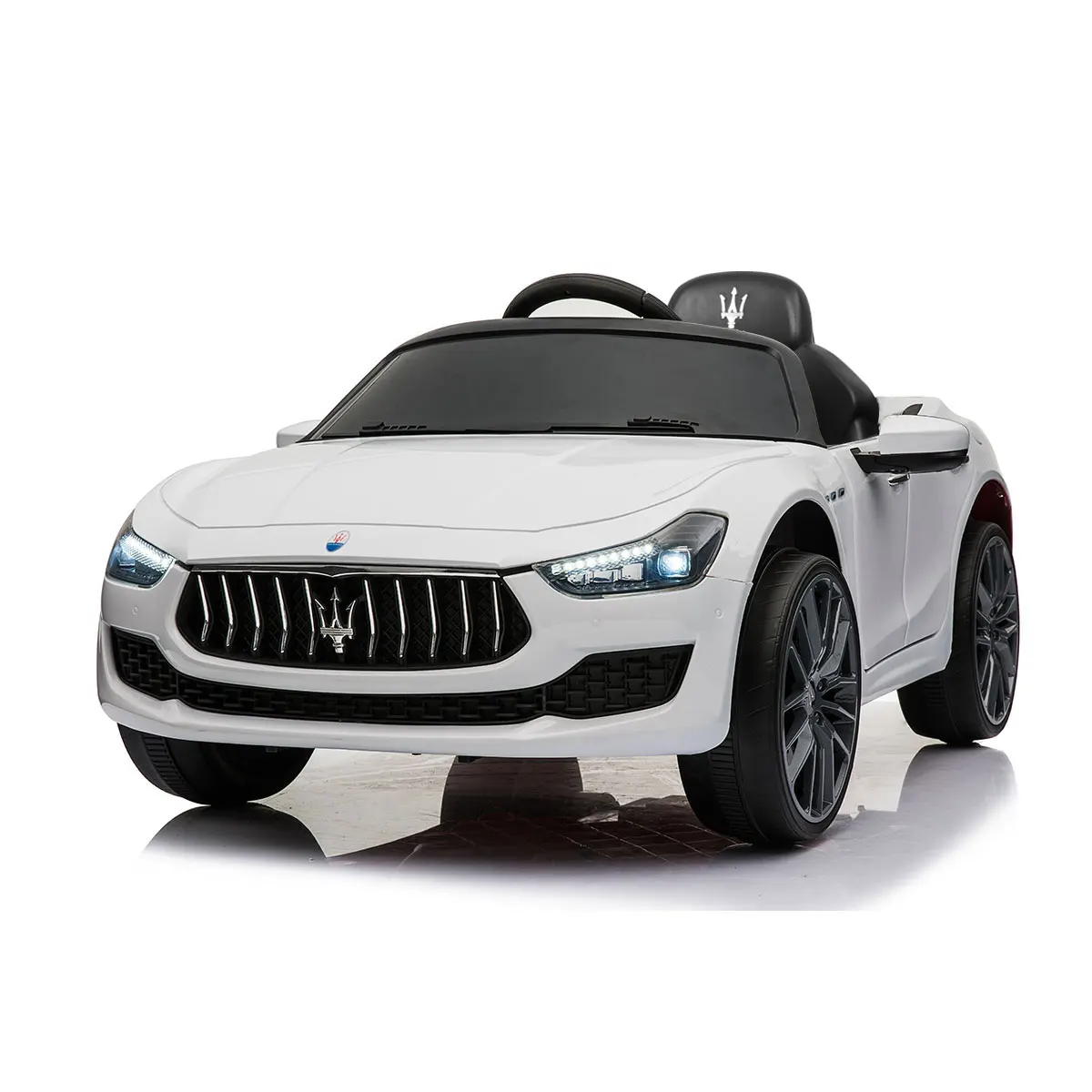 Maserati-лицензированный 12V детский ездить на автомобиле, электрический автомобиль с дистанционным управлением, MP3, USB, музыка, звуковой сигнал,
Maserati-лицензированный 12V детский ездить на автомобиле, электрический автомобиль с дистанционным управлением, MP3, USB, музыка, звуковой сигнал,