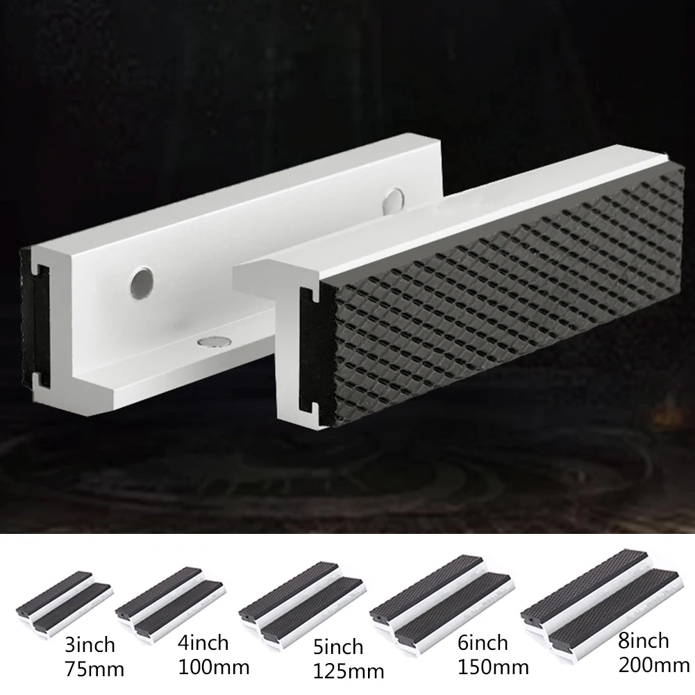 Vise Magnetic Protective Cover 3-8'' Jaws Protect Cover Aluminium Alloy+Rubber Woodworking 100% Brand New And High Quality
Vise Magnetic Protective Cover 3-8'' Jaws Protect Cover Aluminium Alloy+Rubber Woodworking 100% Brand New And High Quality