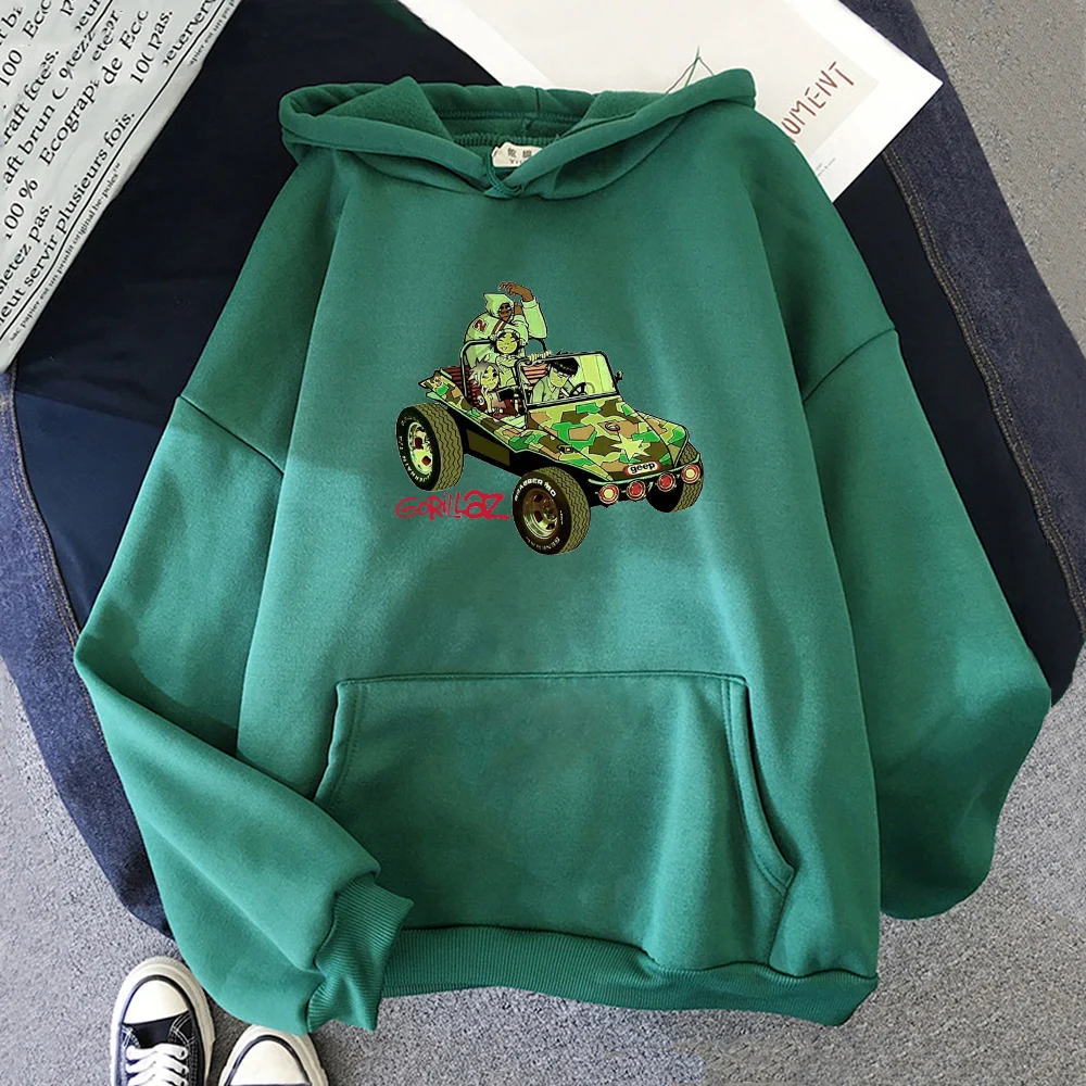 Spring Gorillaz Funny Printed Hoodies Sweatshirts Women/Men Harajuku Korean Oversized Pullover Unisex Hoodies Male Streetwear
Spring Gorillaz Funny Printed Hoodies Sweatshirts Women/Men Harajuku Korean Oversized Pullover Unisex Hoodies Male Streetwear