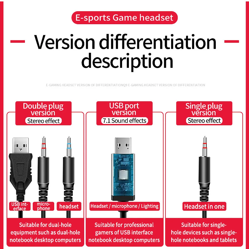 Игровые наушники проводные 3,5 мм, наушники с шумоподавлением, USB портативная гарнитура с микрофоном для компьютера, с одним/двумя разъемами
Игровые наушники проводные 3,5 мм, наушники с шумоподавлением, USB портативная гарнитура с микрофоном для компьютера, с одним/двумя разъемами
