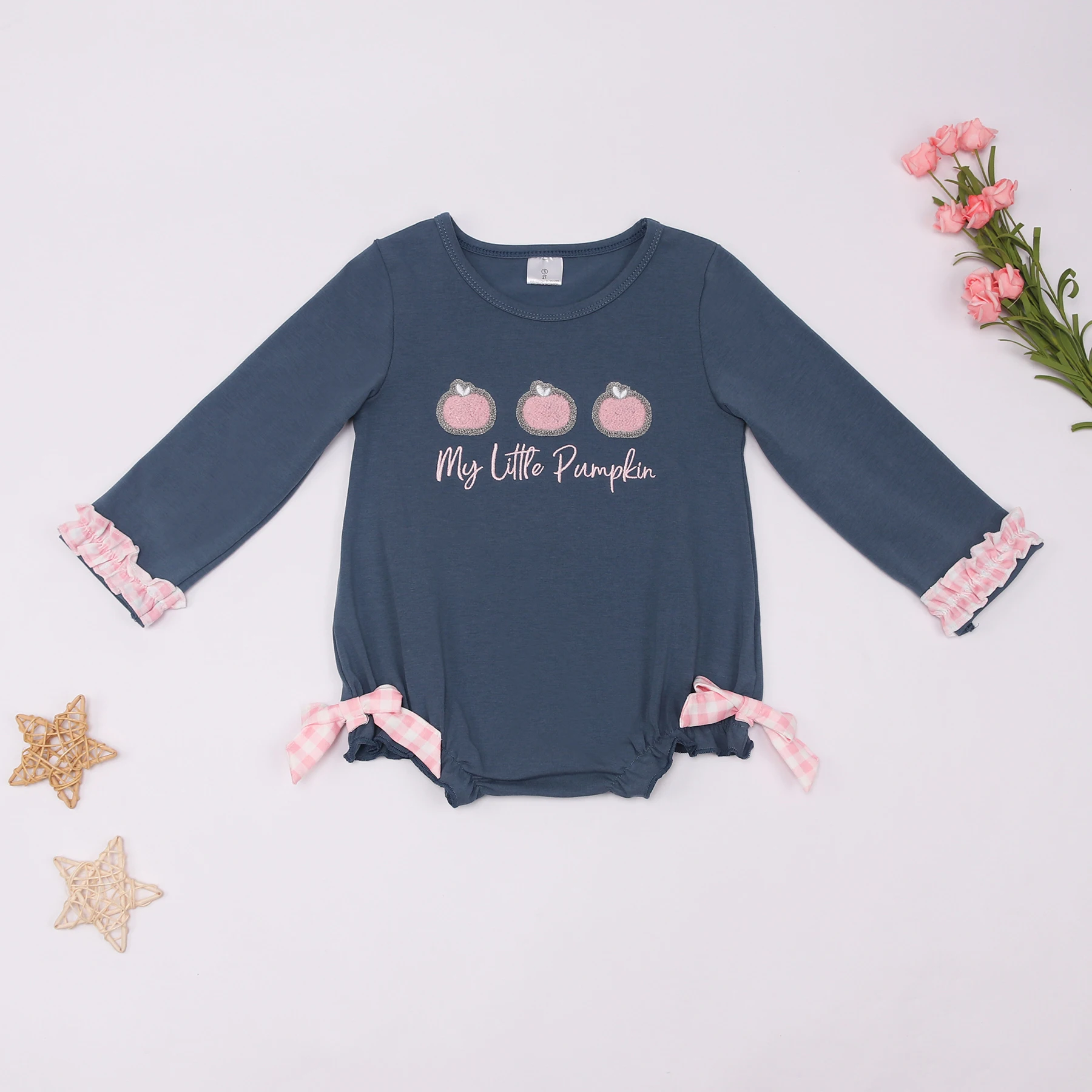 Halloween Style Children Pink Sleepwear Bubble Cotton Boutique Sweet Bows Pumpkin French Knot Ropmer Kids Pants Set For 0-3m
Halloween Style Children Pink Sleepwear Bubble Cotton Boutique Sweet Bows Pumpkin French Knot Ropmer Kids Pants Set For 0-3m