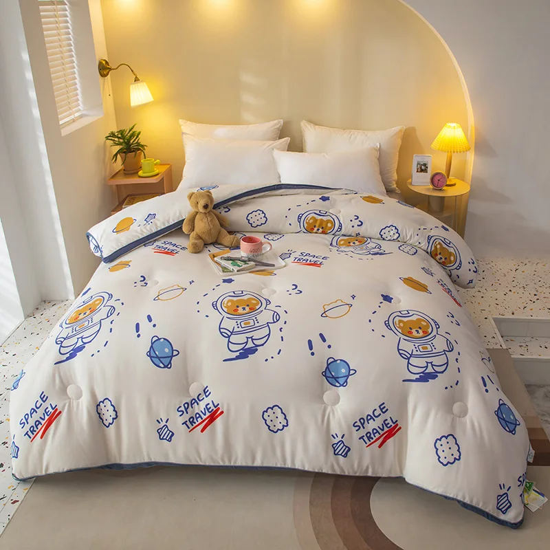 2022 Cartoon Soybean Winter Quilt Warm And Thick Spring And Autumn Blanket Single Double Queen Comforter Core King Down Bedding
2022 Cartoon Soybean Winter Quilt Warm And Thick Spring And Autumn Blanket Single Double Queen Comforter Core King Down Bedding
