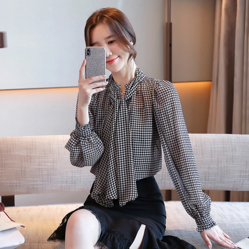 New Chic Fashion Long Sleeve Blouses Women Shirts Ladies Gingham Blouses Female Causal Spring Autumn Office Mujer Blusas MQ91
New Chic Fashion Long Sleeve Blouses Women Shirts Ladies Gingham Blouses Female Causal Spring Autumn Office Mujer Blusas MQ91