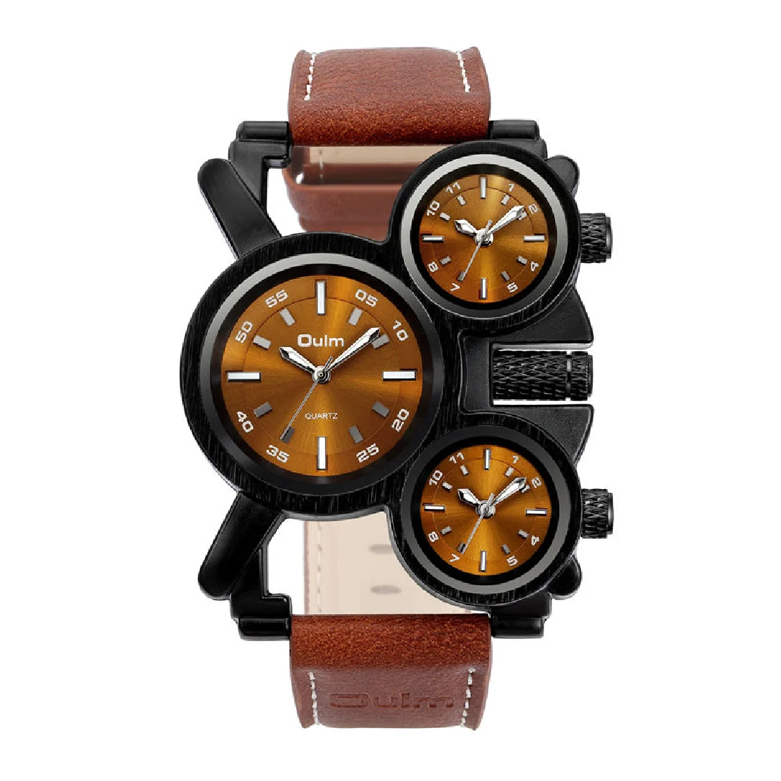 Retro Men's Watch Quartz Movement Male Watches Multiple Time Zone Sport Wrist Watch Leather Fashion Casual Clock 2021
Retro Men's Watch Quartz Movement Male Watches Multiple Time Zone Sport Wrist Watch Leather Fashion Casual Clock 2021