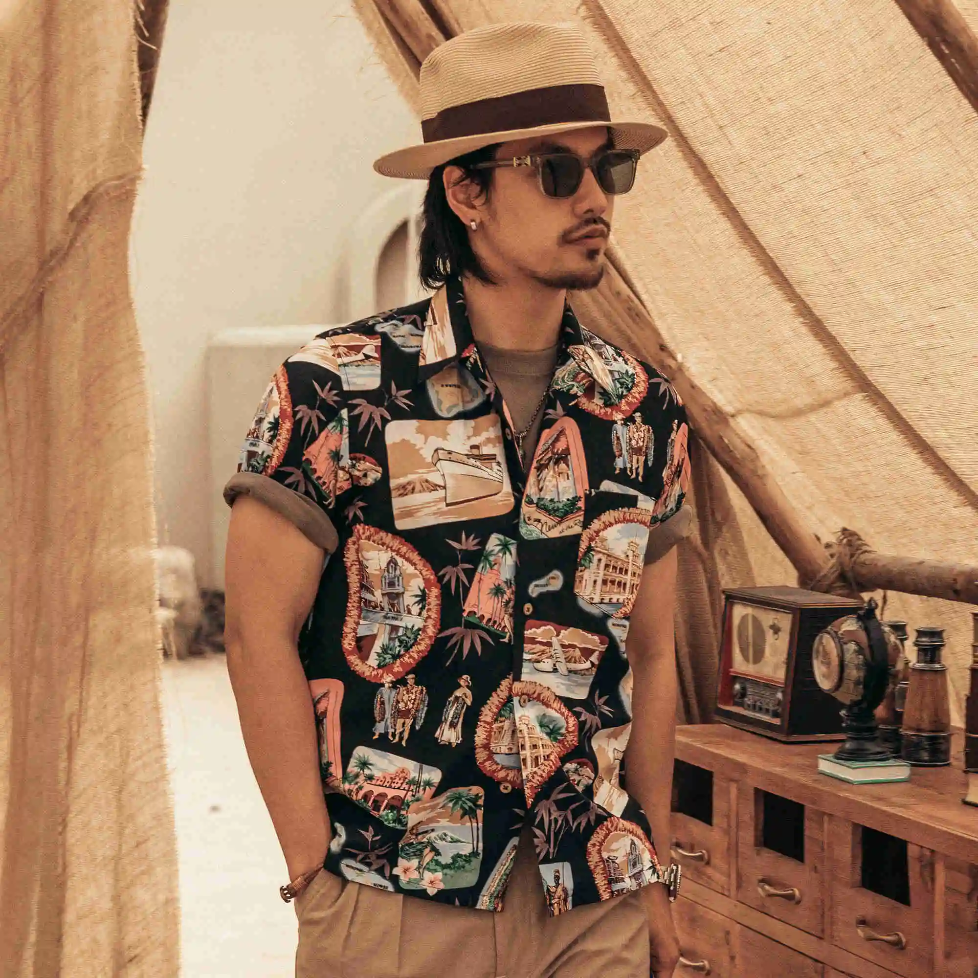 HW-0003 Big US Size Genuine Quality Vintage Looking Loose Fitting Hawaii Aloha Cotton Printing Shirt
HW-0003 Big US Size Genuine Quality Vintage Looking Loose Fitting Hawaii Aloha Cotton Printing Shirt