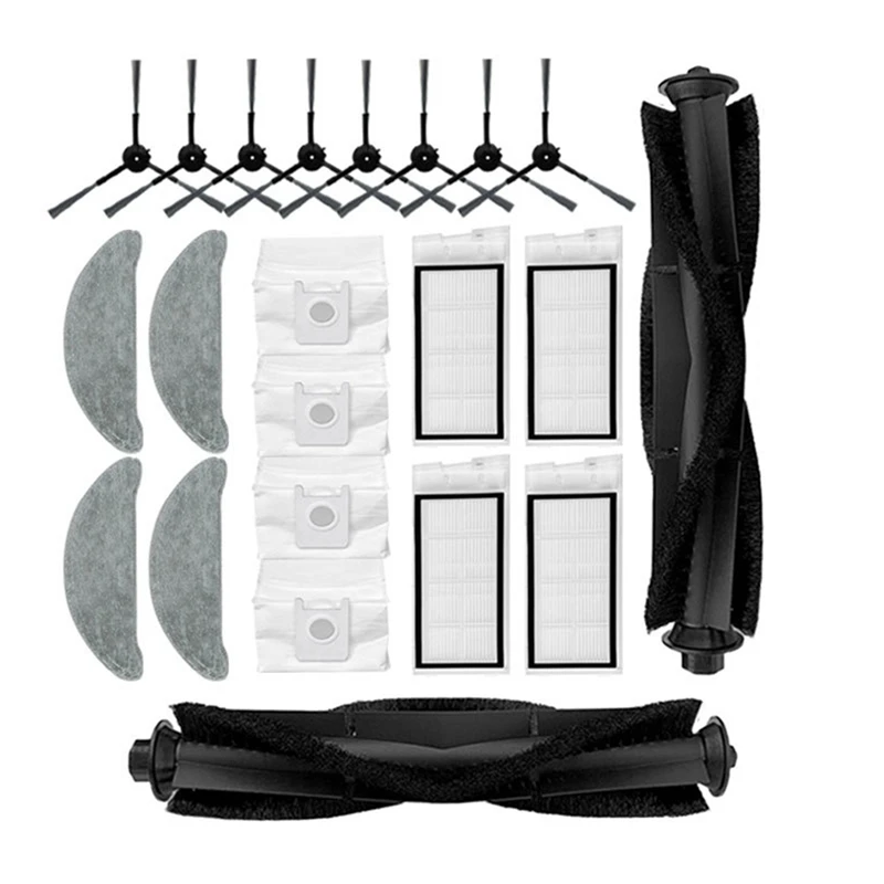 Top Sale Main Side Brush Filter Mop Cloth And Dust Bag Replacement Accessories For Xiaomi Roidmi Eve Plus SDJ01RM Vacuum Cleaner
Top Sale Main Side Brush Filter Mop Cloth And Dust Bag Replacement Accessories For Xiaomi Roidmi Eve Plus SDJ01RM Vacuum Cleaner