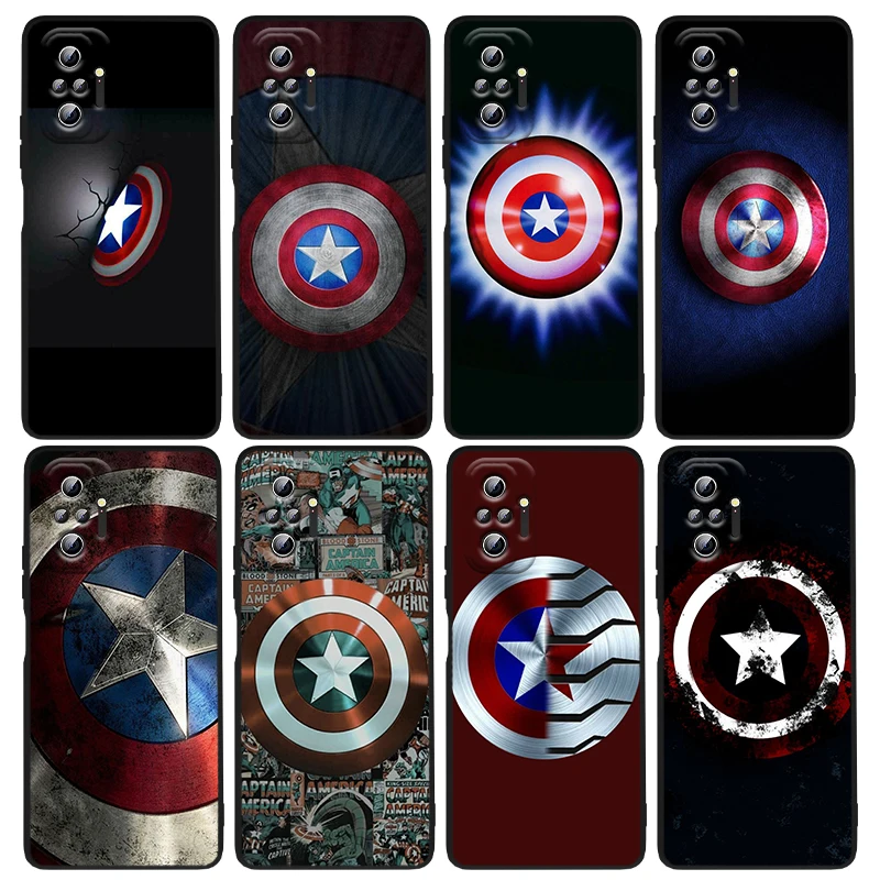 Shield captain america marvel For xiaomi Redmi Note 11 11T 11S 10 10S 9 9T 9S 8 8T 7 6 5 Pro T S 5G 2021 
Shield captain america marvel For xiaomi Redmi Note 11 11T 11S 10 10S 9 9T 9S 8 8T 7 6 5 Pro T S 5G 2021