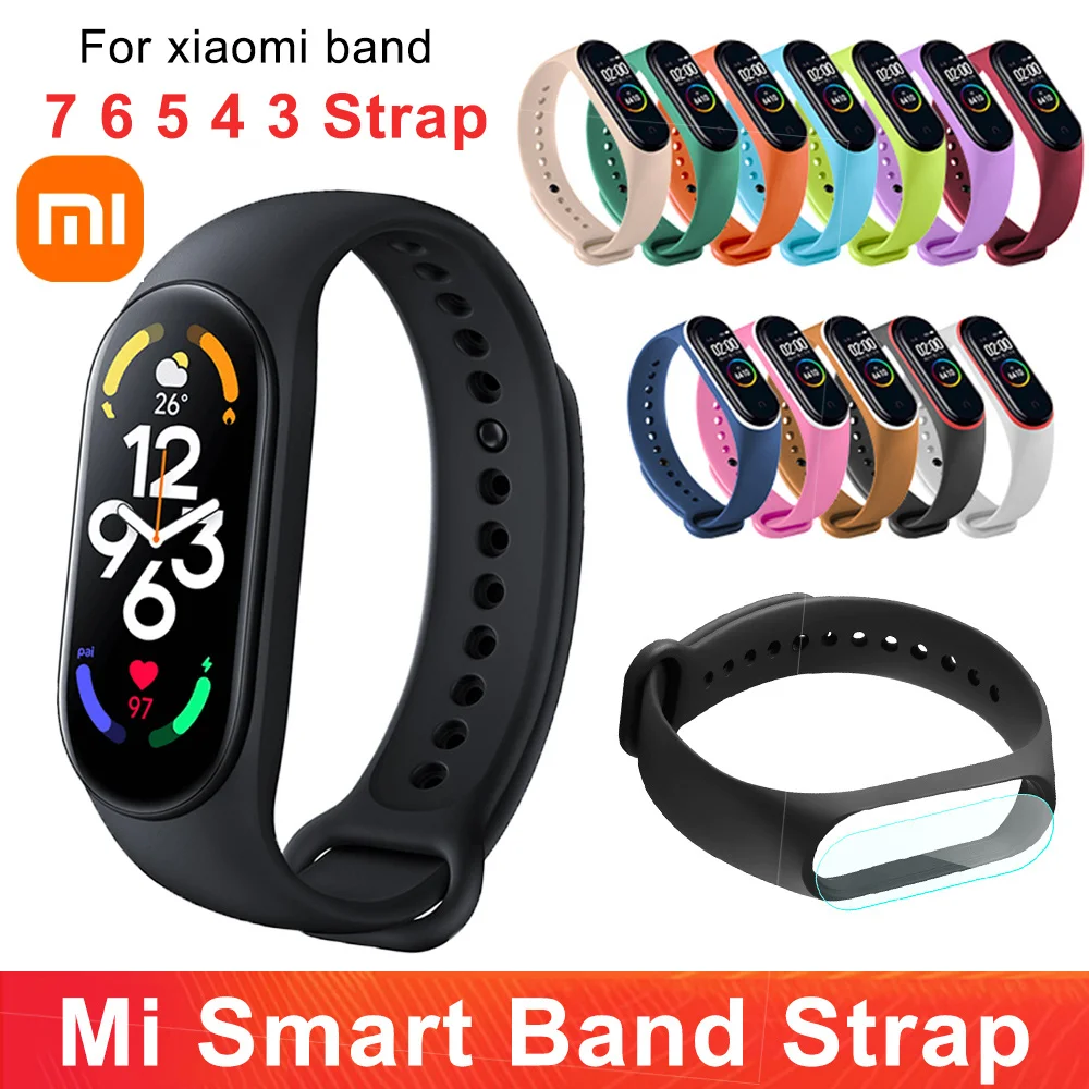 XIAOMI Mi Band Wristband 6 Mi Band 4 Wristband Mi Band Wristband 5 Men's Wristband Replacement Sports Wristband Color TPU Sale
XIAOMI Mi Band Wristband 6 Mi Band 4 Wristband Mi Band Wristband 5 Men's Wristband Replacement Sports Wristband Color TPU Sale