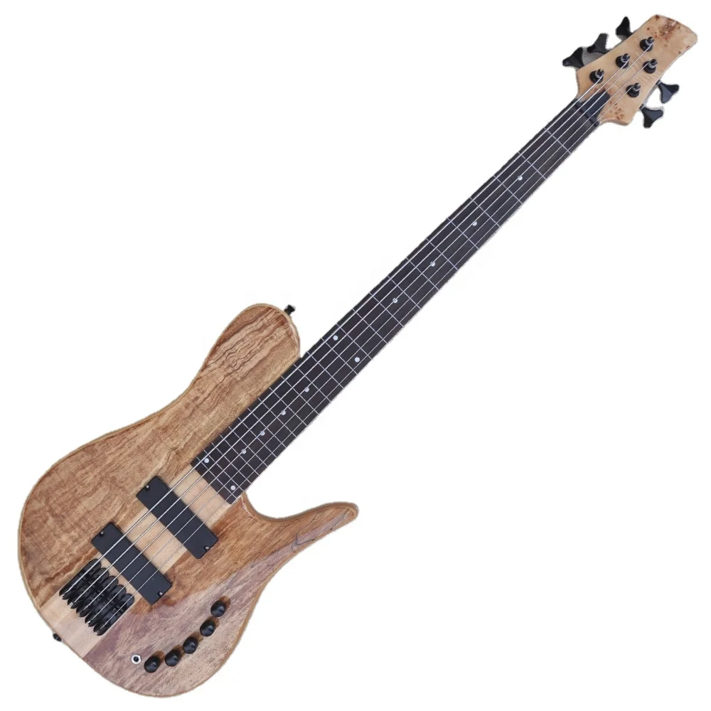 Flyoung 5 Strings Electric Bass Guitar Finish Custom Guitar Ash Neck Through Body
Flyoung 5 Strings Electric Bass Guitar Finish Custom Guitar Ash Neck Through Body