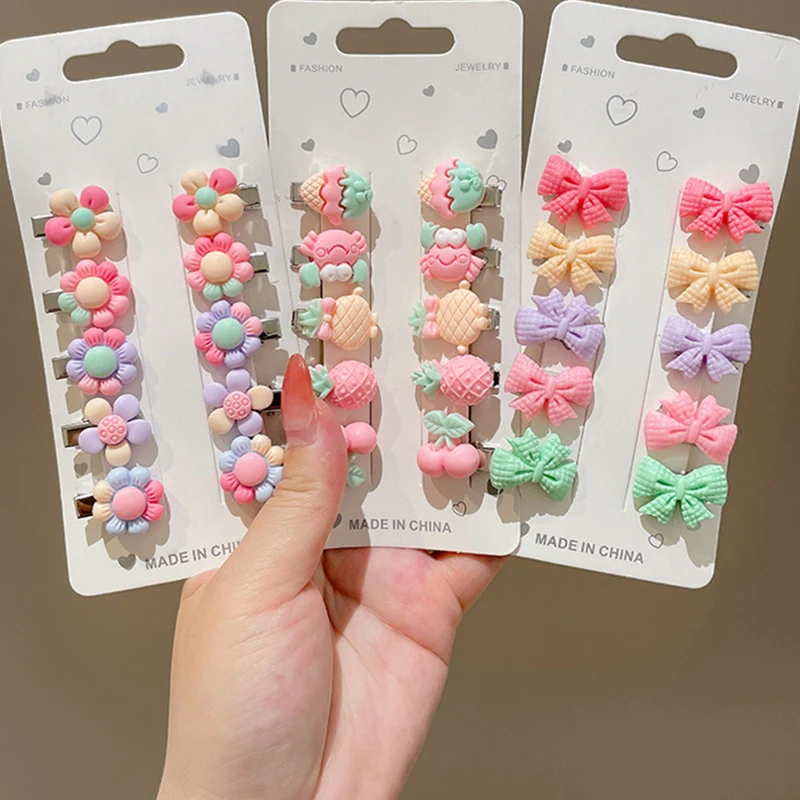 10Pcs Cute Summer Baby Mini Hairpin Color Clip For Kids Children's Small Acrylic Hair Clip Girl Headdress Broken Hair Bangs Clip
10Pcs Cute Summer Baby Mini Hairpin Color Clip For Kids Children's Small Acrylic Hair Clip Girl Headdress Broken Hair Bangs Clip