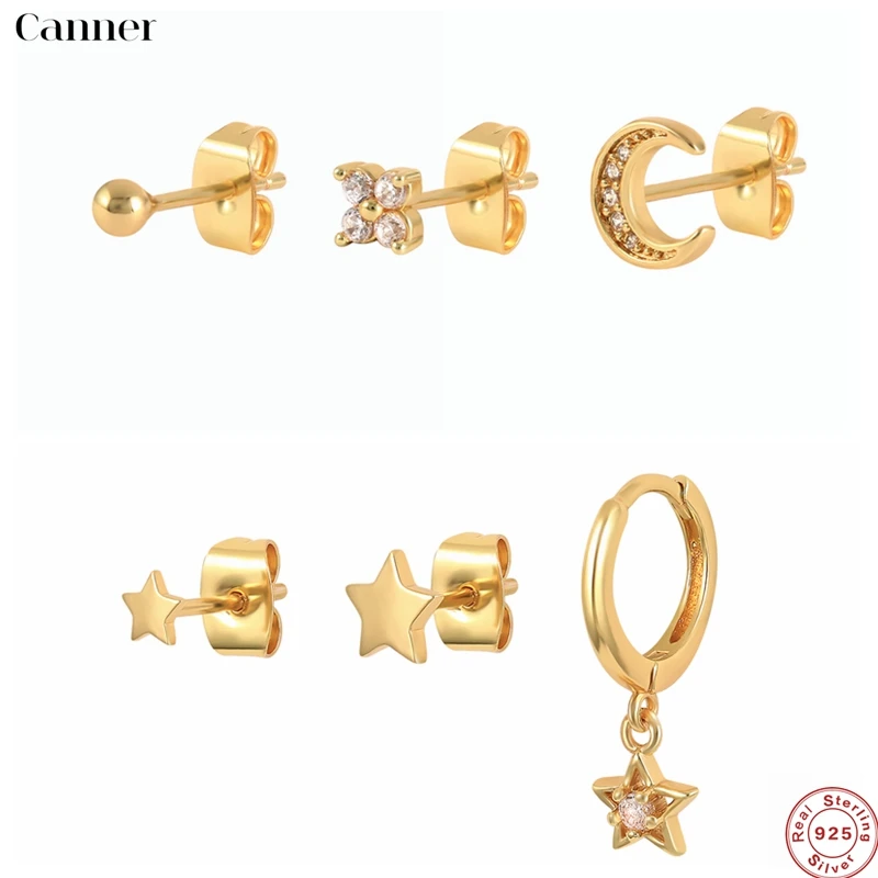 Женские серьги-подвески CANNER, модные разнообразные серебряные серьги с цирконом, украшение в подарок
Женские серьги-подвески CANNER, модные разнообразные серебряные серьги с цирконом, украшение в подарок