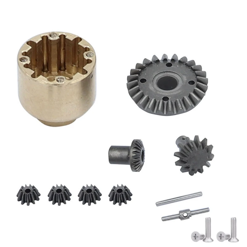 For FMS FCX24 Metal Front Rear Axle Differential Diff Gear 1/24 RC Car Upgrades Parts Accessories
For FMS FCX24 Metal Front Rear Axle Differential Diff Gear 1/24 RC Car Upgrades Parts Accessories