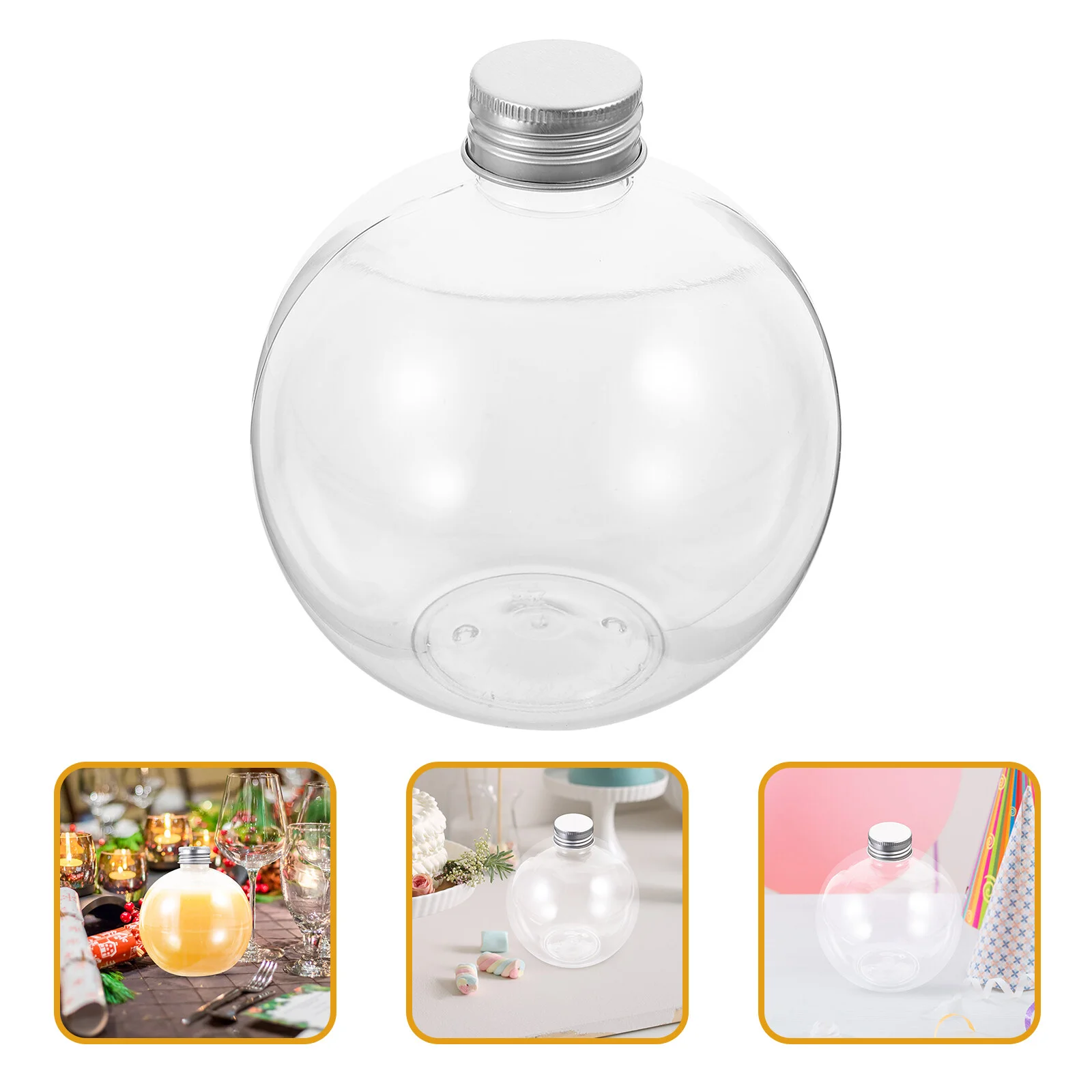 Bottles Light Bulb Bottle Jars Container Candy Fillable Plastic Beverage Juice Drinking Clear Milk Yogurt Airtight Glasses
Bottles Light Bulb Bottle Jars Container Candy Fillable Plastic Beverage Juice Drinking Clear Milk Yogurt Airtight Glasses