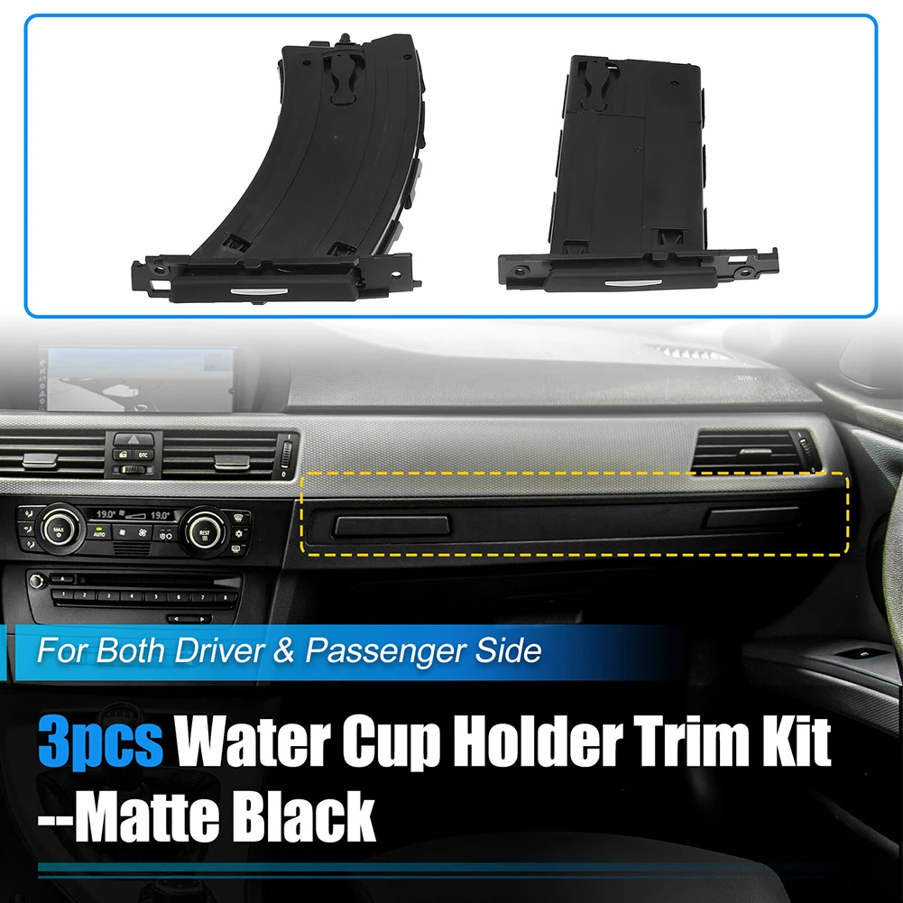 New Brand New Cup Holder Set Trim Parts For BMW E90 323i Sedan Replacement 3pcs/set 51457138797 51459173469 Accessories
New Brand New Cup Holder Set Trim Parts For BMW E90 323i Sedan Replacement 3pcs/set 51457138797 51459173469 Accessories