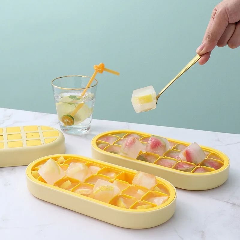 Food grade ice box Ice tray with lid ice cube ball ice cream mold Ice cream Popsicle Homemade plastic ice box
Food grade ice box Ice tray with lid ice cube ball ice cream mold Ice cream Popsicle Homemade plastic ice box