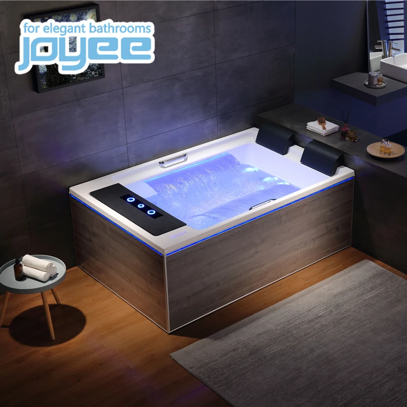 JOYEE Indoor Spa Air Hydro Massage Bathtub with Wide Waterfall Jets Whirlpool Bath Hot Tubs for Bathroom
JOYEE Indoor Spa Air Hydro Massage Bathtub with Wide Waterfall Jets Whirlpool Bath Hot Tubs for Bathroom