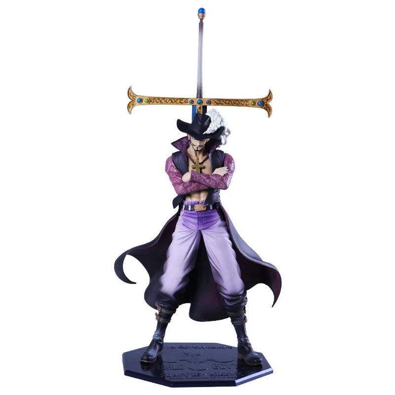 28CM One Piece King Xia Qiwuhai series Eagle eye figure standing knife can change hands anime figure model carry gift box
28CM One Piece King Xia Qiwuhai series Eagle eye figure standing knife can change hands anime figure model carry gift box