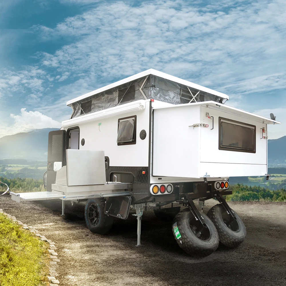 Off Road Travel Camping Caravans with Shower and Toilet 16ft Luxury Caravan Camper Light Duty Off-Road Camping Travel Trailer
Off Road Travel Camping Caravans with Shower and Toilet 16ft Luxury Caravan Camper Light Duty Off-Road Camping Travel Trailer