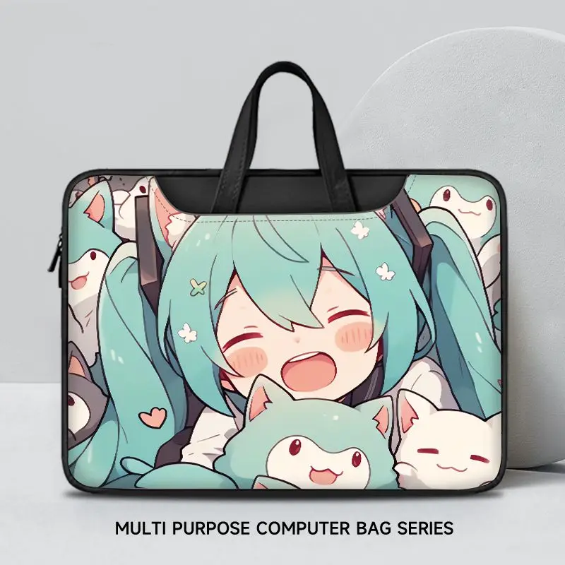 Disney Stitch Hatsune Miku милая сумка для ноутбука 14 15 6 дюйма водонепроницаемая