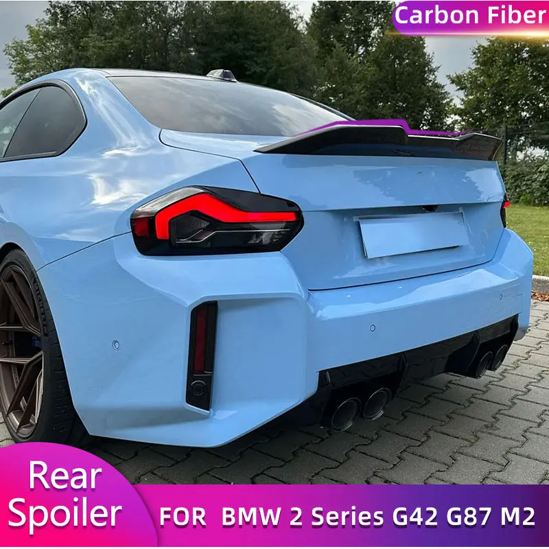 Для BMW 2 серии G42 G87 M2 Coupe 2 двери 2022 2023 углеродное волокно задний спойлер Крылья Автомобильный задний спойлер крышка багажника губа
Для BMW 2 серии G42 G87 M2 Coupe 2 двери 2022 2023 углеродное волокно задний спойлер Крылья Автомобильный задний спойлер крышка багажника губа
