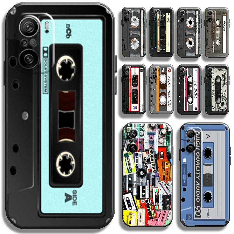 Magnetic Tape Retro Cassette For Xiaomi Redmi K40 Pro Gaming Phone Case Coque TPU Black Full Protection Shell Cases Soft
Magnetic Tape Retro Cassette For Xiaomi Redmi K40 Pro Gaming Phone Case Coque TPU Black Full Protection Shell Cases Soft