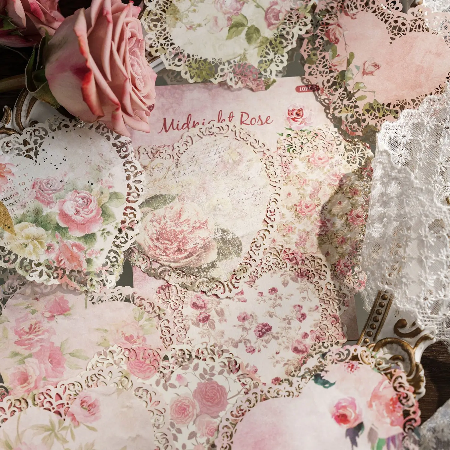 Heart Round Shape Hollowed Out Lace Paper 10 Sheets Material Paper DIY Scrapbooking Journal Art Crafts Decoration Paper Packs
Heart Round Shape Hollowed Out Lace Paper 10 Sheets Material Paper DIY Scrapbooking Journal Art Crafts Decoration Paper Packs