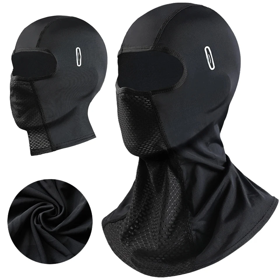 

Балаклава для велоспорта летняя Солнцезащитная мотоциклетная маска для женщин и мужчин дышащая маска для лица из ледяного шелка для езды на открытом воздухе рыбалки