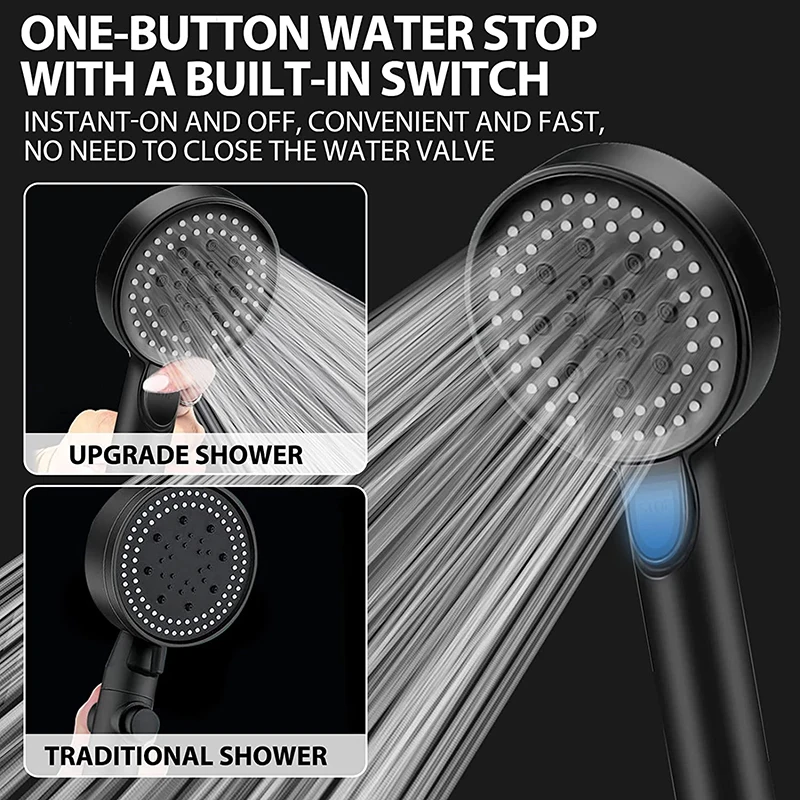 Насадка для душа регулируемая, 6 режимов
Насадка для душа регулируемая, 6 режимов