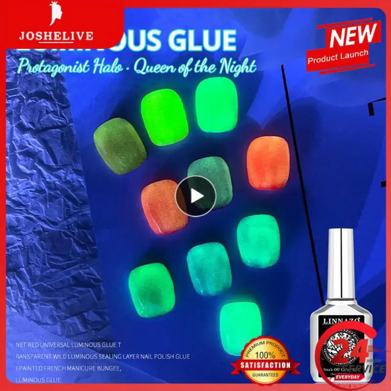 Nail Art Luminous Glue Transparent Luminous Sealant Nail Glue Painted French Nail Bounce Glow Glue 15ml Nail Gel
Nail Art Luminous Glue Transparent Luminous Sealant Nail Glue Painted French Nail Bounce Glow Glue 15ml Nail Gel