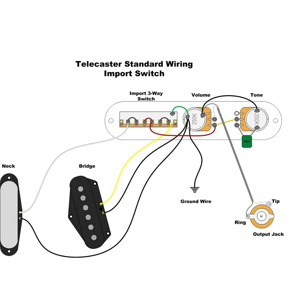 Metallor Tele Prewired Control Plate 3 Way Switch For Tele Telecaster With Guitar Socket Electric Guitar Circuit Board
Metallor Tele Prewired Control Plate 3 Way Switch For Tele Telecaster With Guitar Socket Electric Guitar Circuit Board