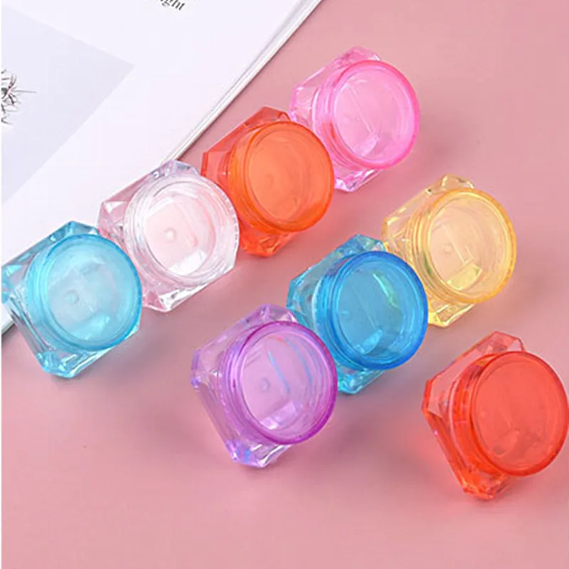 20pcs/Lot New 2g 3g 5 Gram Cosmetic Empty Jar Eyeshadow Makeup Face Cream Container Bottle Multicolour Cosmetic Pot Sample Jar
20pcs/Lot New 2g 3g 5 Gram Cosmetic Empty Jar Eyeshadow Makeup Face Cream Container Bottle Multicolour Cosmetic Pot Sample Jar