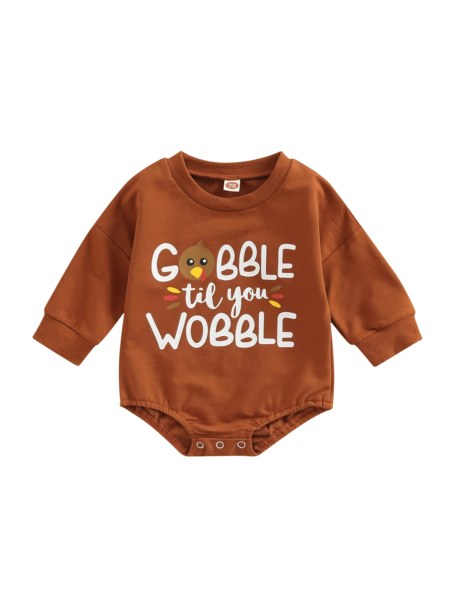 Infant Baby Girl Boy Thanksgiving Outfit Crewneck Turkey Long Sleeve Sweatshirt Romper Oversized Bodysuit
Infant Baby Girl Boy Thanksgiving Outfit Crewneck Turkey Long Sleeve Sweatshirt Romper Oversized Bodysuit