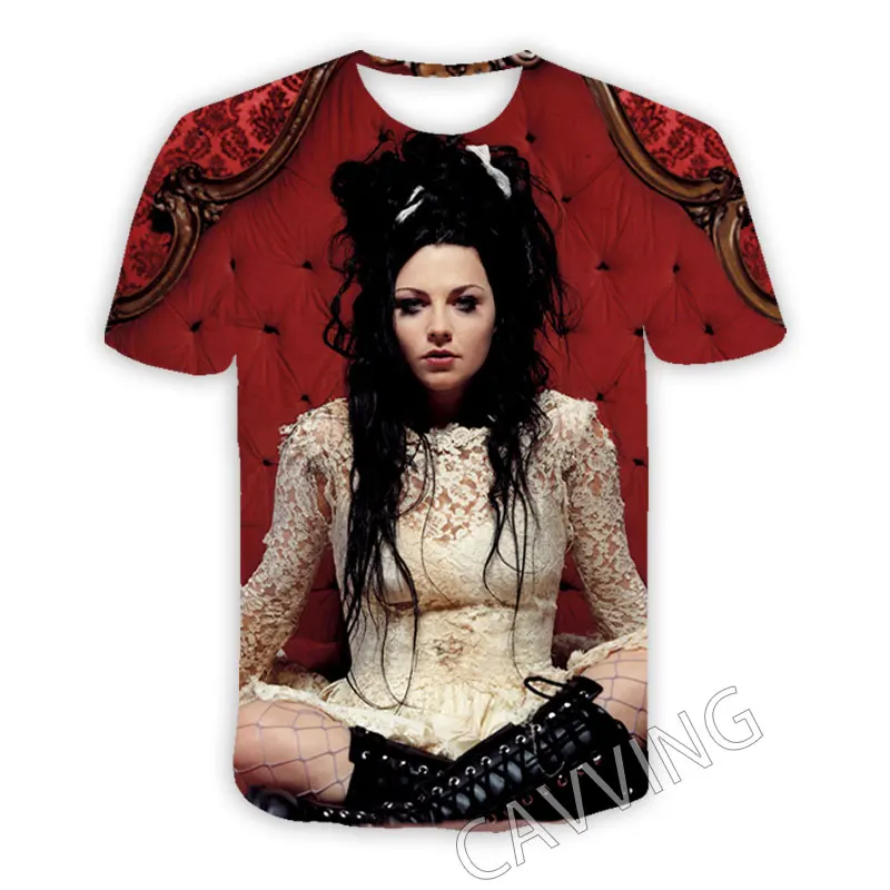 New Fashion Women/Men's 3D Print Evanescene Band Casual T-shirts Hip Hop Tshirts Harajuku Styles Tops Clothing
New Fashion Women/Men's 3D Print Evanescene Band Casual T-shirts Hip Hop Tshirts Harajuku Styles Tops Clothing