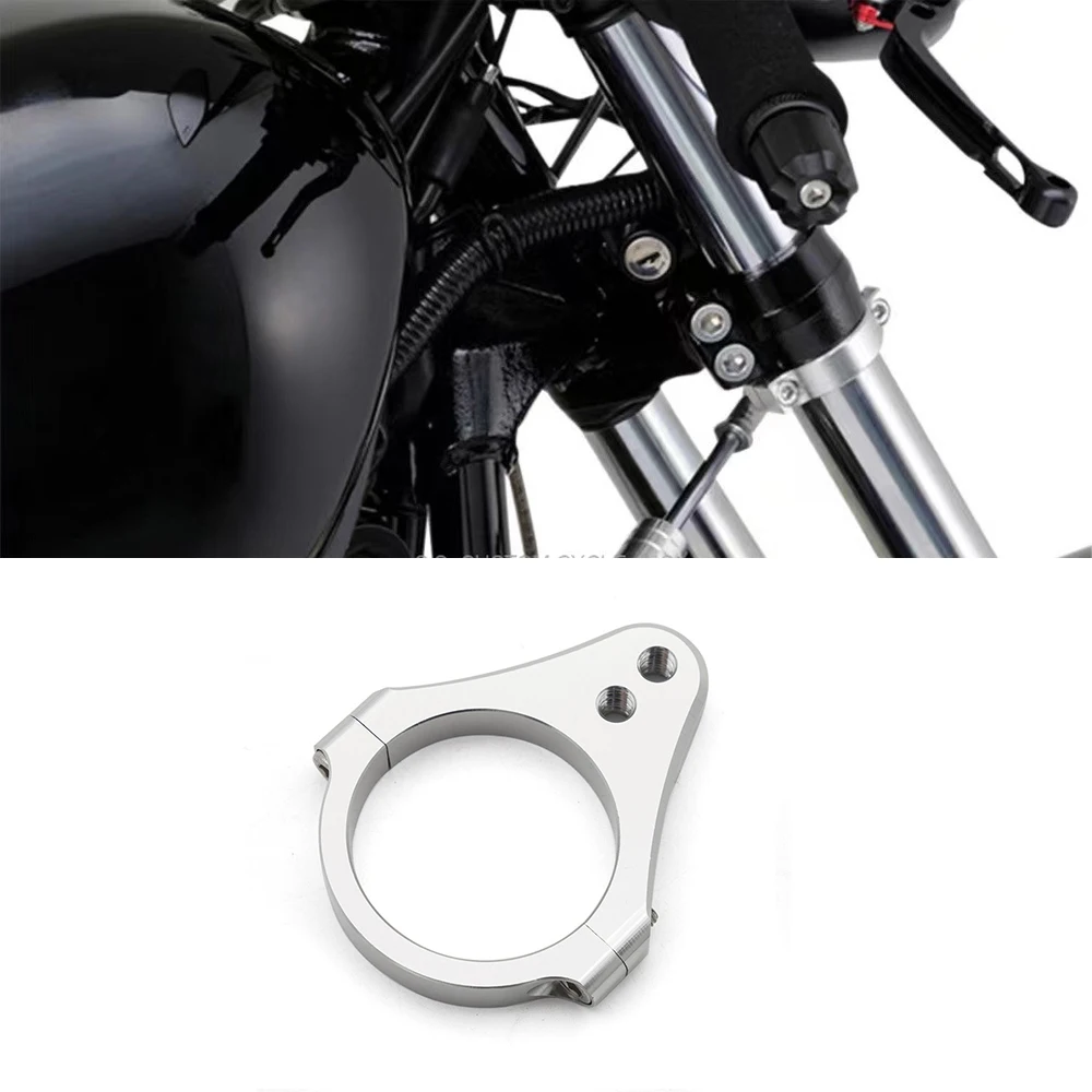 Motorcycle Steering Damper Fork Frame Mounting Clamp Bracket fit for Universal Motorbike Aluminum Accessiors 26mm-60mm silvery
Motorcycle Steering Damper Fork Frame Mounting Clamp Bracket fit for Universal Motorbike Aluminum Accessiors 26mm-60mm silvery